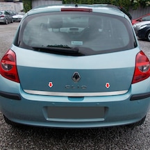 Renault Clıo 3 Hb Krom Bagaj Alt Çıta P.Çelik 2005-2012 Arası