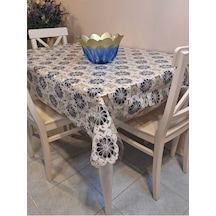 Ithal Pvc Muşamba - Desenli Silinebilir Masa Örtüsü 07iz01 Çok Renkli