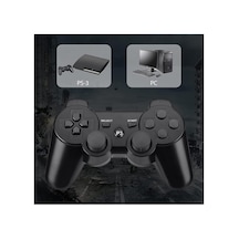 Ps3 Kablosuz Analog Oyun Kolu Dualshock Oyuncu Konsol Wireless Joystick Double Kumanda Siyah - 870718714