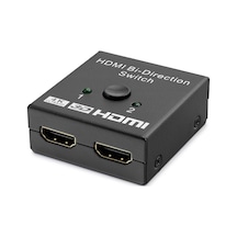 Hdmi Switch Bi-direction 2 In 1 Out - Siyah Hdx1296
