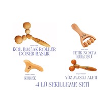 Maderoterapi 4'lü Set Yüz Ve Vücut Başlangıç Set