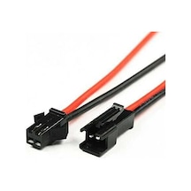 Jst Sm 2 Pin Kablolu Konnektör Seti - 22awg 20cm