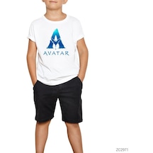Avatar 2 Logo Beyaz Çocuk Tişört