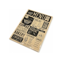 50pcs Sunum Kağıt Altlık 28x38cm 5468 Çok Renkli