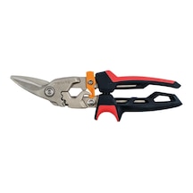 Fiskars 1027209 Powergear Metal Levha Makası - Sol Kesim