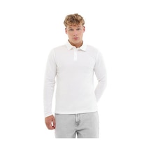 Kinetix Mb Sn329 Ukol Polo 5pr Erkek Beyaz Uzun Kol T-shirt 102024513 Beyaz