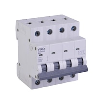Viko 4vtb-4b63 Otomatik Sigorta 4,5ka B Tipi 4 Kutup 63a 10