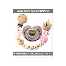 Sahi Aksesuar İsimli Bebek Emzik Zinciri ve Bebek Silikon Emzik BEZYI246 Beyaz Sahi Aksesuar İsimli Bebek Emzik Zinciri ve Bebek Silikon Emzik BEZYI246 Beyaz