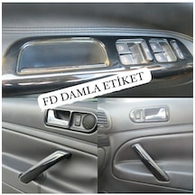 Volkswagen Passat B5, B5.5 Torpido, Konsol, Trim, Göğüs Kaplama Set Piano Black Renk Özel Dizayn