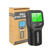 Honeybeeshop Siyah 5 İn 1 Duvar Stud Detektor Led Ekranli Tasinabilir Elektronik Stud Bulucu Ahsap Metal Tespiti Pille Calisir 0 1mm Hassasiyet