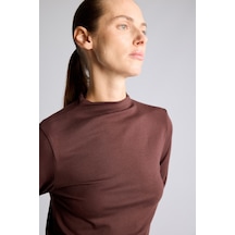 Defacto Slim Fit Modal Tunik G9242ax26aubn328 Kahve-bn328