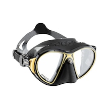 Cressi Zeus Maske Black/yellow Black - Yellow