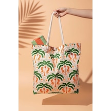 Rivaistanbul Tropical Tiger Plaj Çantası Çok Renkli