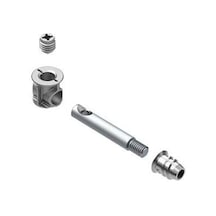 Torex Çap 7 Mm Faturalı Dikey Zamak Setskurlu Açık Gri