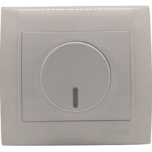 Makel Defne Beyaz Çerçevesiz Dimmer
