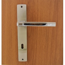System Larissa Inox Cr-Nb Aynalı Kapı Kolu Oda