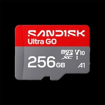Sandisk 256gb Sandısk Ultra Go Mıcrosd Uhs-ı 190mb/s Sdsqugn-256g-gn6mn Erdotıca