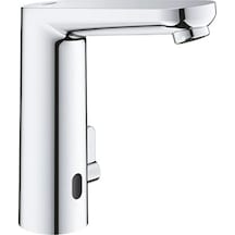 Grohe Eurosmart Cosmopolitan E Fotoselli Lavabo Bataryası, 1/2 L - Boyut Çift Su Girişli Ayarlanabilir Sıcaklık Sınırlayıcısı - 36421001 Gümüş