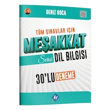 Deniz Hoca Tüm Sınavlar İçin Meşakkat Serisi Dil Bilgisi 30'lu Deneme Sınavı