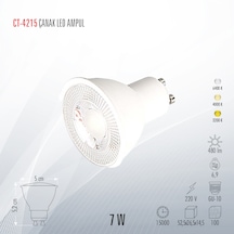 Cata Ct-4215 Led Ampul 7w Gün Işığı 5 Adet
