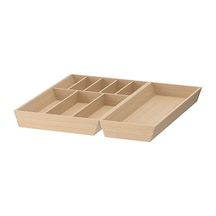 Ikea Uppdatera Çekmece Düzenleyici 52x50 Cm 2 Parça Naturel