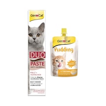 Gimcat Duo Paste Tavuklu Malt Kedi Macunu 50 G + Gimcat Classic Kalsiyum