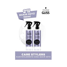 Schwarzkopf Gliss Care Stylers Elektriklenmeye Karşı Saç Bakım Sütü 2 x 150 ML