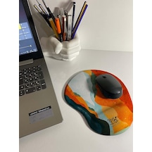 İllustrasyon Çizim Bilek Destekli Mouse Pad 2134
