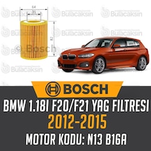 Bmw 1.18İ F20-F21 Bosch Yağ Filtresi 2012-2015 N11.3396