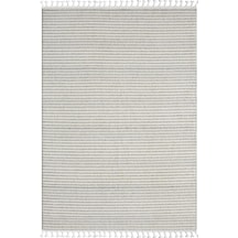 Wool Wl002a Bej Halı Sisal Bukle Dekoratif Kabartmalı Halı Tozsuz Antialerjik Salon Halısı Koridor-247 Beyaz-grı
