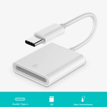 Usb Type C Sd Hafıza Kart Okuyucu Kamera Kart Okuyucu