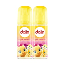 Dalin Bebek Kolonyası Çiçek Bahçesi Menekşe-yasemin-limon Kokulu 2'li Set 150 Ml