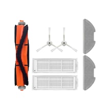 Srfn Ticaret Xiaomi Mop 2 Lite Mjstl Uyumlu Yedek Fırça Filtre Mop Seti-7 Parça
