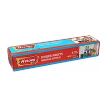 Ern-710 Heroes Color 6lı Parmak Boya - Eren Oyuncak Çok renkli