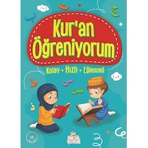 Kuran Öğreniyorum Detaylı Elifba ve Sureler 64 Sayfa