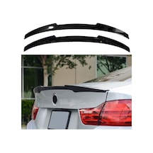 Bmw F32 M4 Yarasa Spoiler, Piano Black Boyalı, 420 2 Kapı Spoyler