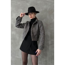 Verymoda Dugmeli Kase Mont F1547 Siyah