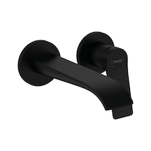 Hansgrohe Vivenis Ankastre Lavabo Bataryası Satin Siyah 195 MM