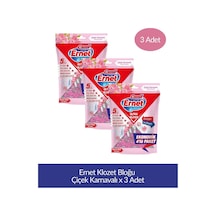 Klozet Bloğu Çiçek Karnavalı 4lü Paket X 3 Adet