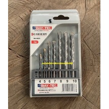 Baytec Beton Delme Ucu Beton Matkap Ucu Beton Delme Uc Seti 4mm Den 10mm 7pcs