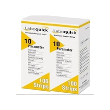 Medikaltec Laboquick Keton Çubuğu Idrar Stribi 100lü Kutu 10 Parametre 2 Kutu 200 Adet
