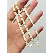 Kesme Fildişi Tesbih 11,60 Gram - Koleksiyonluk Fil Dişi Tespih F039