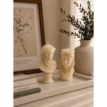 Athena & Apollo Heykel Mum Seti Beyaz