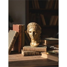 Ayrex Zeroxo Antik Yunan Heykeli Gold Dekoratif Mini Obje, Figür / Mitolojik Sanat Dokunuşlu Masaüstü Dekor Diğer