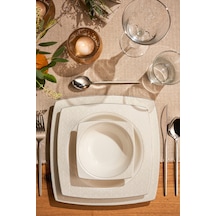 Emsan Pelin 60 Parça 12 Kişilik Yemek Takımı Kare