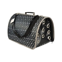 Pet Pretty Flybag Kapalı Taşıma Çantası Siyah 28 X 44 X 28 Cm