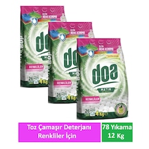Doa Matik Toz Çamaşır Deterjanı Renkliler 3 X 4 Kg