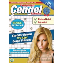 Fenomen Çengel Bulmaca 11 Maxi Yayıncılık Ciltli