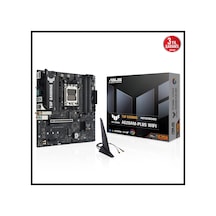 Asus Tuf Gamıng A620am-plus Wıfı, 4xddr5, 2x M.2, Hdmı, 2xdp, Wi-fi 6, Bluetooth V5.3, Am5 Soket Gam