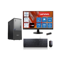Lenovo ThinkCentre Neo 50T Gen 6 2713BD007WTR27F17 Ultra 7 265 48 GB 512 GB SSD RX550 27" Free Dos Masaüstü Bilgisayar + USB Bellek